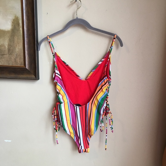 🌈Zara Rainbow one piece bathing suit/swimwear🌈 - Picture 4 of 6
